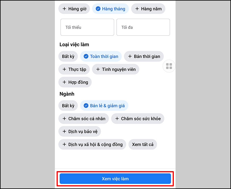Sử dụng Bộ lọc